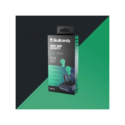 TWS SkullCandy DIME Blue/Green (S2DMW-P750)