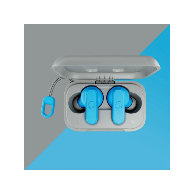 TWS SkullCandy DIME Light Grey/Blue (S2DMW-P751)