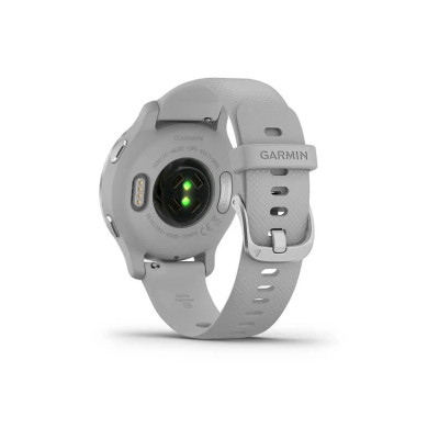 Garmin Venu 2S Silver Stainless Steel Bezel with Mist Gray Case и Silicone Band (010-02429-12/)