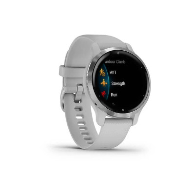 Garmin Venu 2S Silver Stainless Steel Bezel with Mist Gray Case и Silicone Band (010-02429-12/)