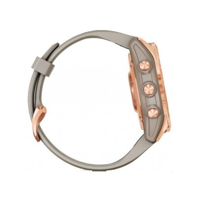 Garmin Fenix 7S Solar Rose Gold with Light Sand Band (010-02539-10/11)