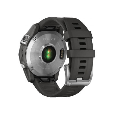 Garmin Fenix 7 Silver with Graphite Band (010-02540-00/01)