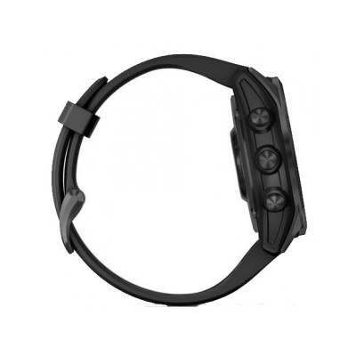 Garmin Fenix 7S Solar Slate Gray with Black Band (010-02539-12/13)