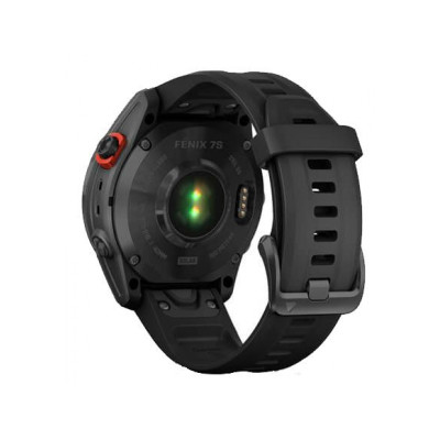 Garmin Fenix 7S Solar Slate Gray with Black Band (010-02539-12/13)