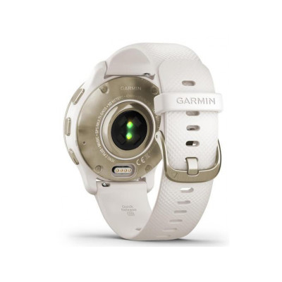 Garmin Venu 2 Plus Cream Gold S. Steel Bezel w. Ivory Case and S. Band (010-02496-02/12)