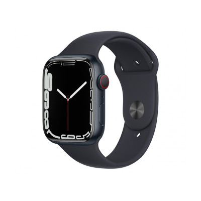 Apple Watch 7 45/Midnight Aluminum/Midnight Sport LTE (MKJP3WB/A)