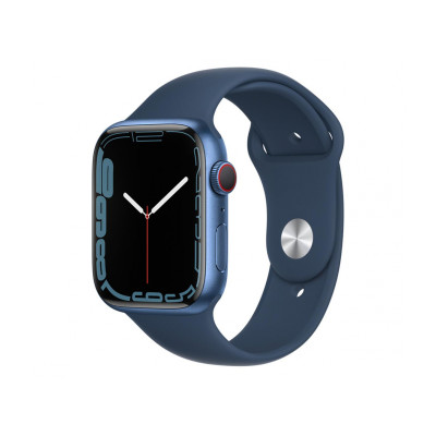 Apple Watch 7 45/Blue Aluminum/Abyss Blue Sport LTE (MKJT3WB/A)