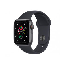 Apple Watch SE GPS 40мм Space Gray Aluminum Case w. Black Sport B. (MYDP2)