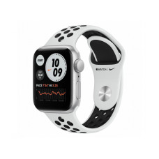 Apple Watch Nike SE GPS 40мм Silver Alum Case w. Pure Plat./Black Nike S. Band (MKQ23)