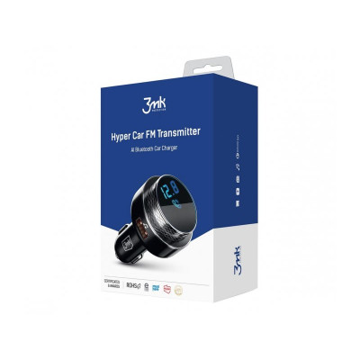 3mk FM Transmitter Hyper Car (Bluetooth, USB, microSD) (5903108464581)