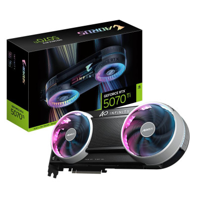 GIGABYTE AORUS GeForce RTX 5070 Ti INFINITY 16G (GV-N507TAORUS IF-16GD) 