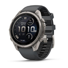  Garmin Fenix 9 Pro inReach 47mm Titanium with Graphite/Black Silicone Band (010-04336-20/21)