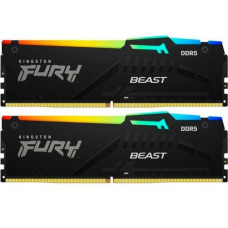 Kingston FURY 16 GB (2x8GB) DDR5 6000 MHz FURY Beast RGB (KF560C36BBEAK2-16) 