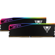 PATRIOT 96 GB (2x48GB) DDR5 6400 MHz Viper Elite 5 RGB Ultra Black (VEUR596G6432K)