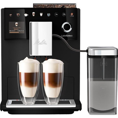 Melitta Latte Select Frosted Black F630-212 