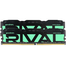  GOODRAM 16 GB (2x8GB) DDR4 3200 MHz Rival Radiant Green (GGRGD4-32L16SA/16GDC) 