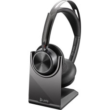 HP Poly Focus 2 USB-C + USB-C/A Adapter HS with Charge Stand Stereo (9T9J5AA)