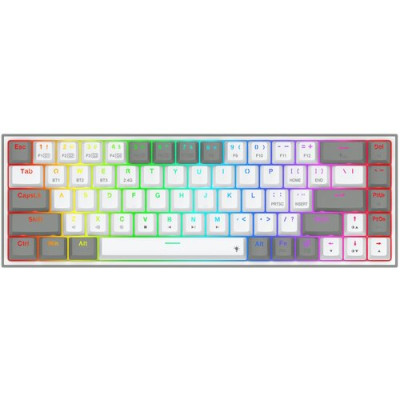 Redragon Castor Pro Mechanical Red Switches White (K631RGB-PRO-WB) 