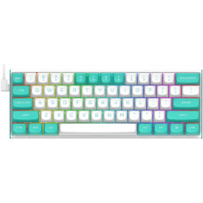  Redragon Fidd Teal/White (K683WB-RGB)