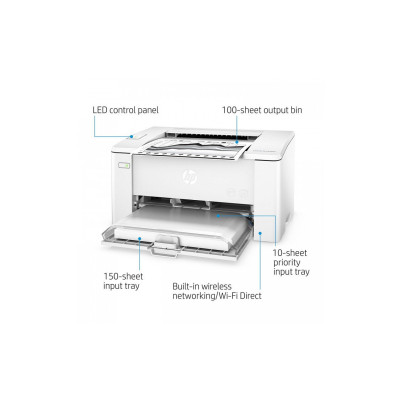 HP LaserJet Pro M102w з Wi-Fi (G3Q35A)