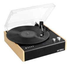 Victrola VTA-72 Black-Brown (Vta72Wood)