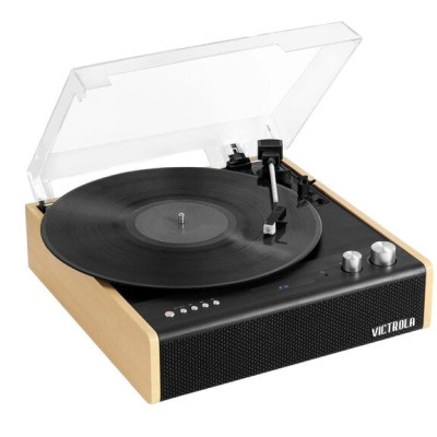  Victrola VTA-72 Black-Brown (Vta72Wood)