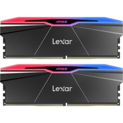  Lexar 32 GB (2x16GB) DDR5 6000 MHz Ares RGB Black (LD5U16G60C28BR-RGD)