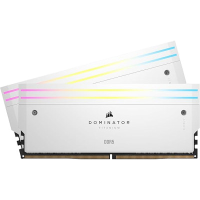 Corsair 48 GB (2x24GB) DDR5 7000 MHz Dominator Titanium White (CMP48GX5M2B7000C36W) 
