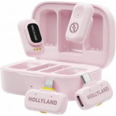 Hollyland LARK A1 Combo (2TX+Lightning RX+USB-C RX) Pink