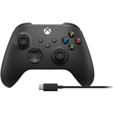 Microsoft Xbox Series X S Wireless Controller Carbon Black + USB Cable (XOA-0010)