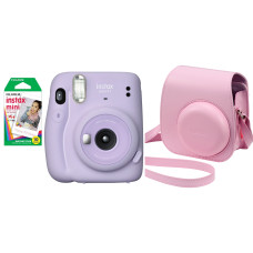 Fujifilm Instax Mini 11 Lilac Purple + ЧОХОЛ + ФОТОПАПЕР (10шт)