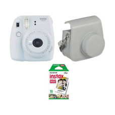 Fujifilm Instax Mini 9 White + ЧОХОЛ + ФОТОПАПЕР (10шт)