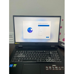 Установка операционной системы на примере ноутбука Acer Nitro 5