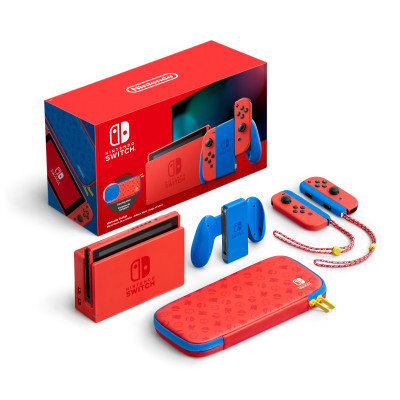 Nintendo Switch Mario Red &amp; Blue Edition