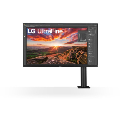 LG 32" UHD 4K Ergo IPS Monitor USB-C Black (32UN880K-B) 
