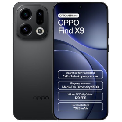 OPPO Find X9 12/512GB Space Black 