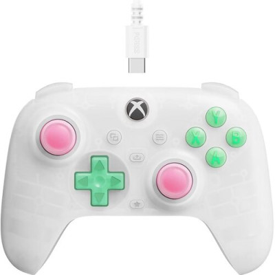 8BitDo Ultimate Mini Wired Xbox Pad Clear White