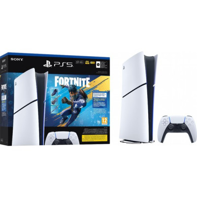 Sony PlayStation 5 Slim Digital Edition Fortnite Flowering Chaos Bundle 825GB (1000049851) 