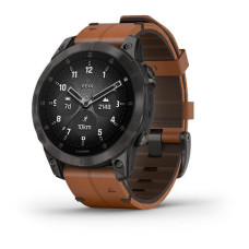 Garmin Epix (Gen 2) Sapphire - B. Titanium w. Chestnut L. Band (010-02582-30)