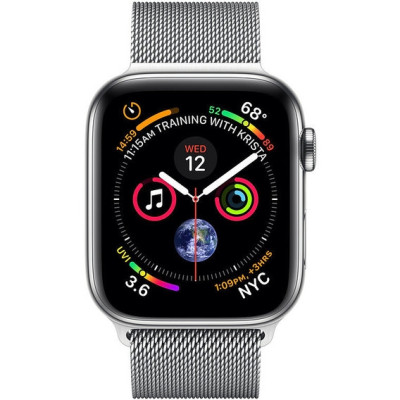  Apple Watch Series 4 GPS + LTE 40mm Steel w. Milanese l. Steel (MTUM2, MTVK2)