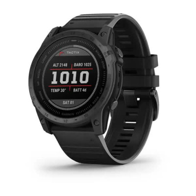 Garmin Tactix 7 – Standard Edition Premium Tactical GPS Watch with Silicone Band (010-02704-00/01)