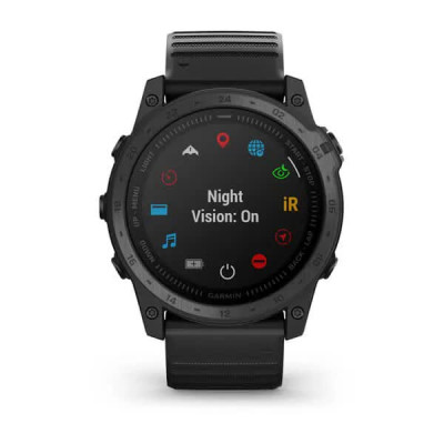 Garmin Tactix 7 – Standard Edition Premium Tactical GPS Watch with Silicone Band (010-02704-00/01)