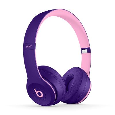 Beats by Dr. Dre Solo3 Wireless Headphones Pop Collection Pop Violet (MRRJ2)