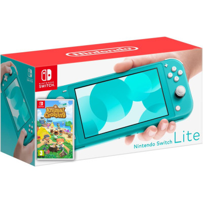 NINTENDO Switch Lite Turquoise + Kod Animal Crossing New Horizons