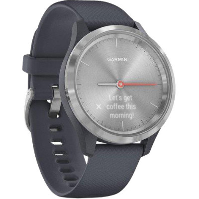 Garmin Vivomove 3s Silver Stainless Steel Bezel  (010-02238-00)