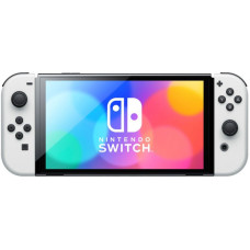 Nintendo Switch OLED with White Joy-Conn + Ring Fit Adventure