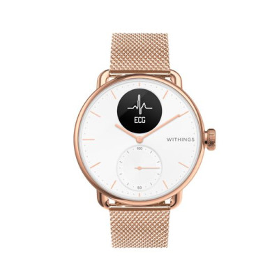 Withings ScanWatch 38mm Rose Gold / Grey +Milanese18mm Rose Gold