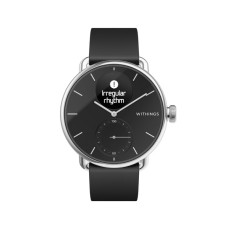 Withings ScanWatch 42mm Black+WristBand 20mm Brown & Silver