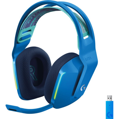 Logitech Lightspeed Wireless RGB Gaming Headset G733 Blue (981-000943)