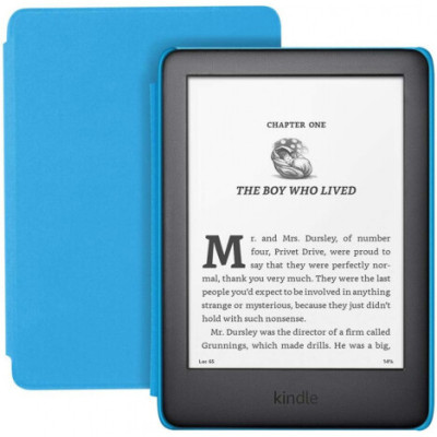 Amazon Kindle Kids (blue cover) 10th Gen. 2019 Black 8Gb